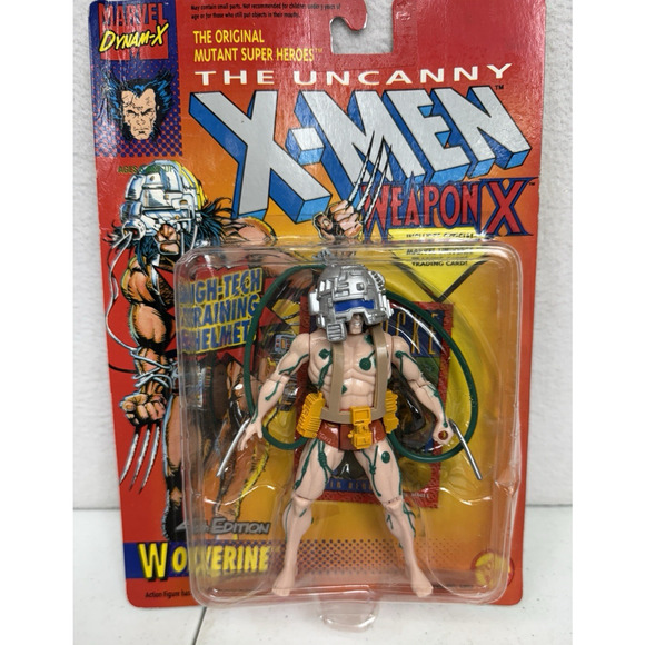 New Toy Biz 1992 Weapon X Wolverine 4th Edition The Uncanny X-Men Action Figure - Picture 1 of 7
